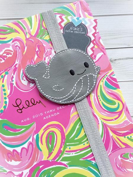 whale elastic book band
