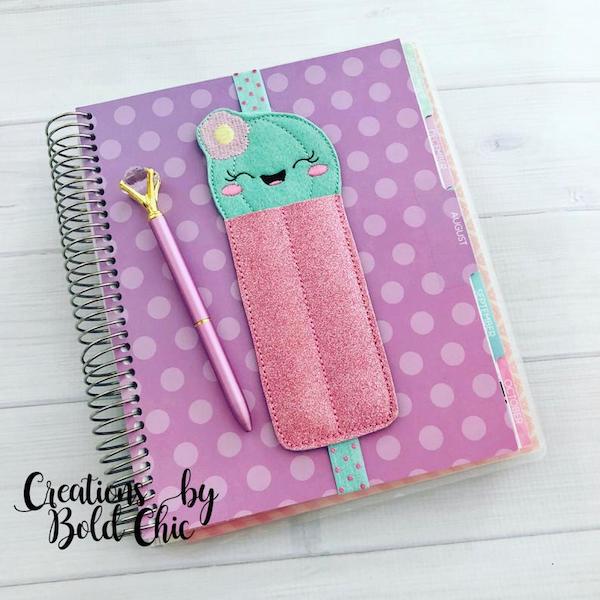 planner band with pouch