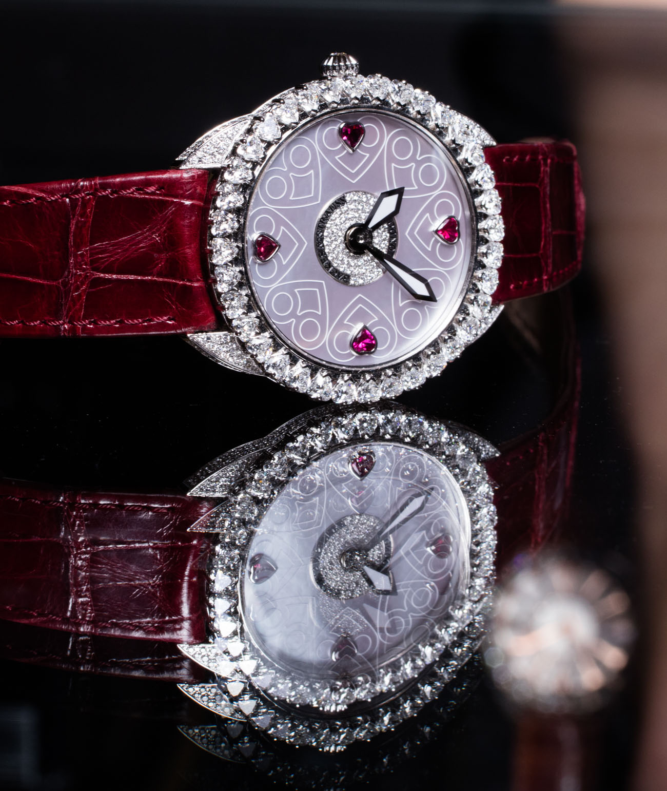 Backes & Strauss Piccadilly Renaissance Diamond Heart 40 $100,000 Ladies Watch Hands-On Hands-On Watches for women Backes & Strauss Piccadilly Renaissance Diamond Heart 40 $100,000 Ladies Watch Hands-On Hands-On Watches for women