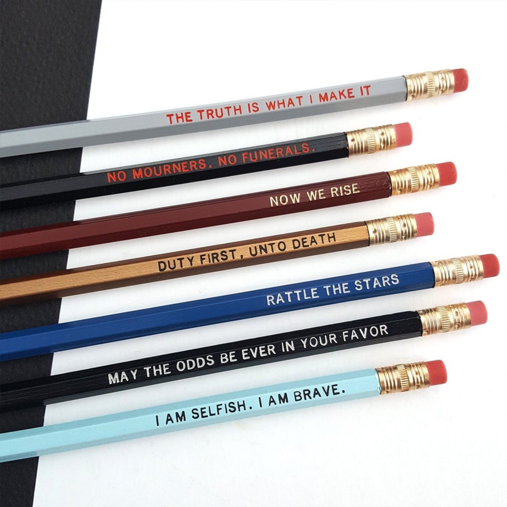 YA Fantasy Pencil Set
