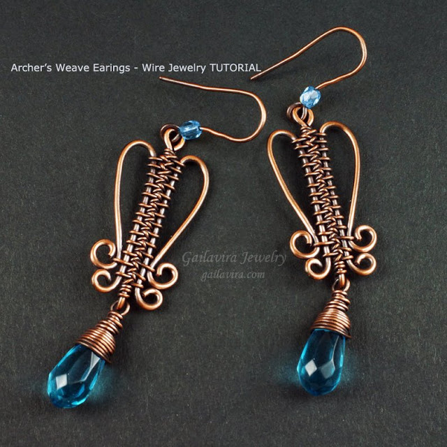 Wire Jewelry Tutorials by Gailavira Jewelry