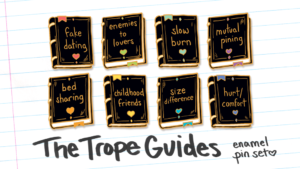 Trope Guides Enamel Pin Set