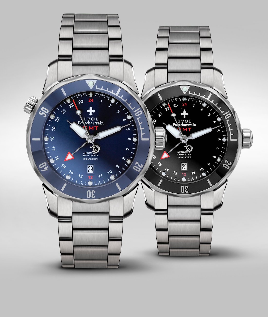 WATCH GIVEAWAY: Detroit Watch Co. 1701 Pontchartrain Great Lakes Edition Diver Or GMT Diver Giveaways 