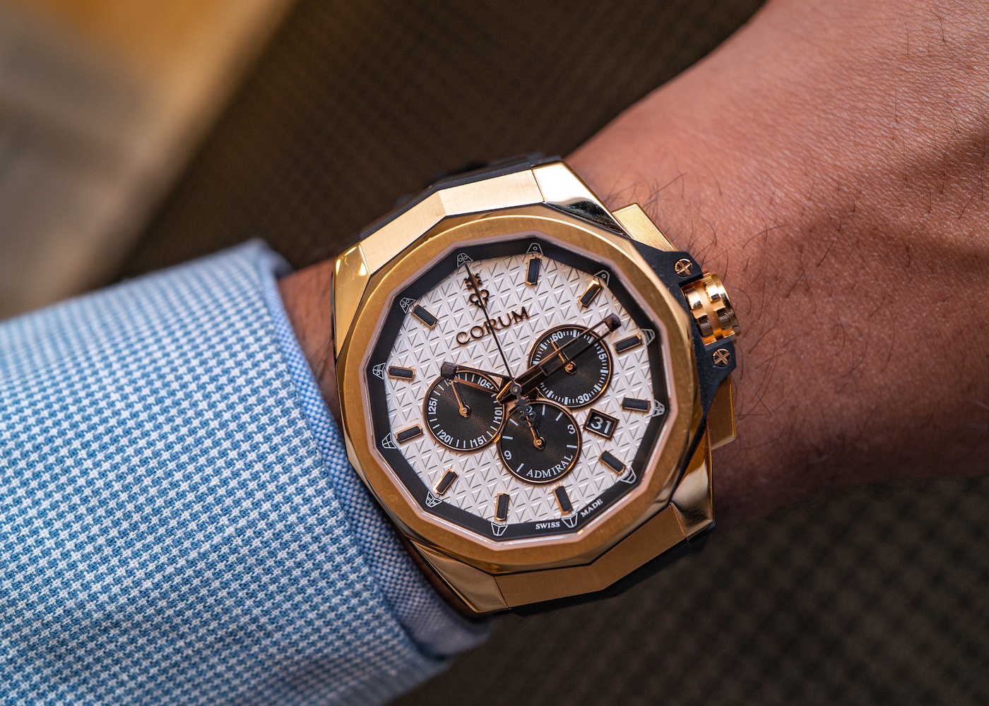Corum Admiral AC-One 45 Chronograph Watches For 2019 Hands-On Hands-On 