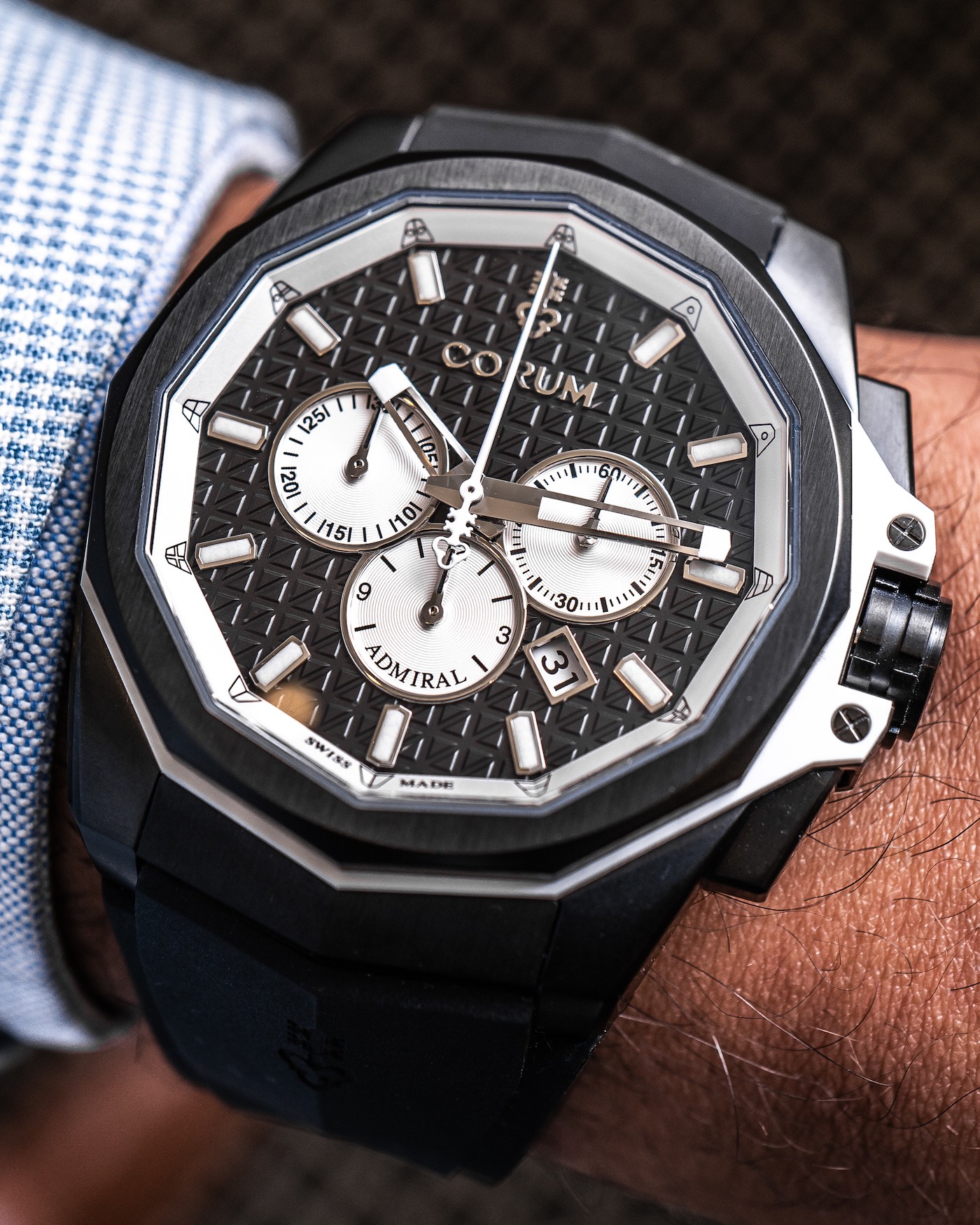 Corum Admiral AC-One 45 Chronograph Watches For 2019 Hands-On Hands-On 