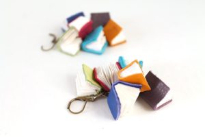 Book Cluster earrings