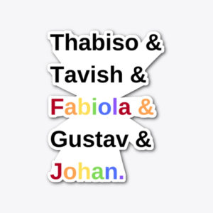 Reluctant Royals Sticker