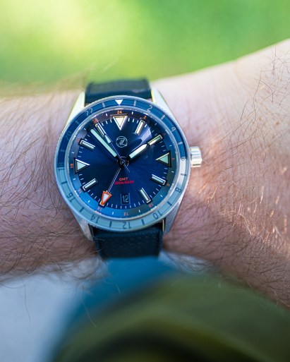 Zelos Horizon GMT Watch Review Wrist Time Reviews 
