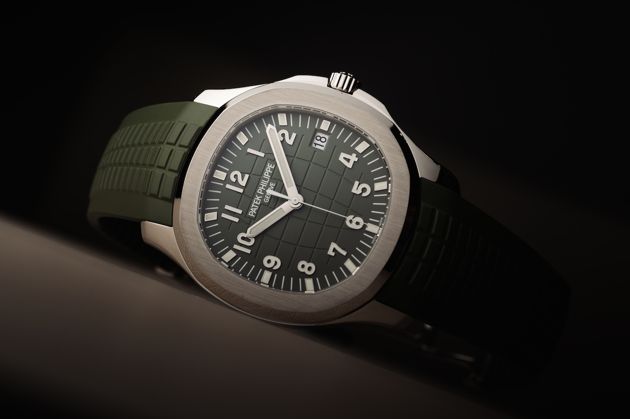 Khaki Patek Philippe Aquanaut 5168G-010