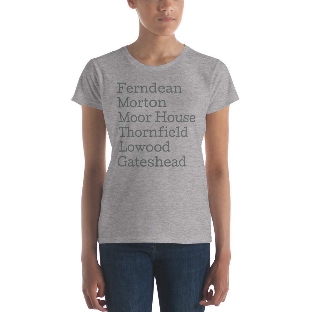 Jane Eyre Locations shirt