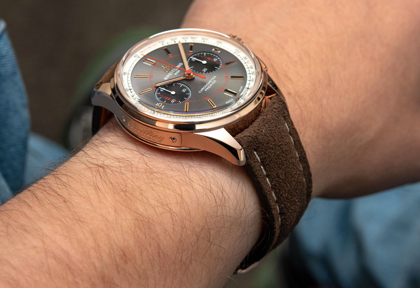 Breitling Premier B01 Chronograph 42 Wheels and Waves Limited-Edition Watch Hands-On Hands-On Breitling Premier B01 Chronograph 42 Wheels and Waves Limited-Edition Watch Hands-On Hands-On