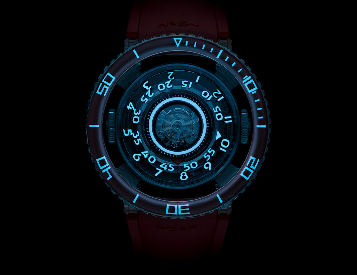 MB&F HM7 Aquapod Platinum Red Watch Brings More Than Just Color To The Aquapod Range Watch Releases 