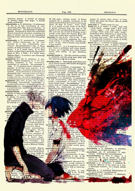 Tokyo Ghoul art featuring Kaneki and Touka