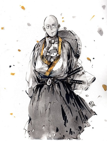 One Punch Man art