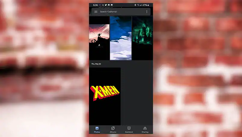 Google Photos Dark Mode