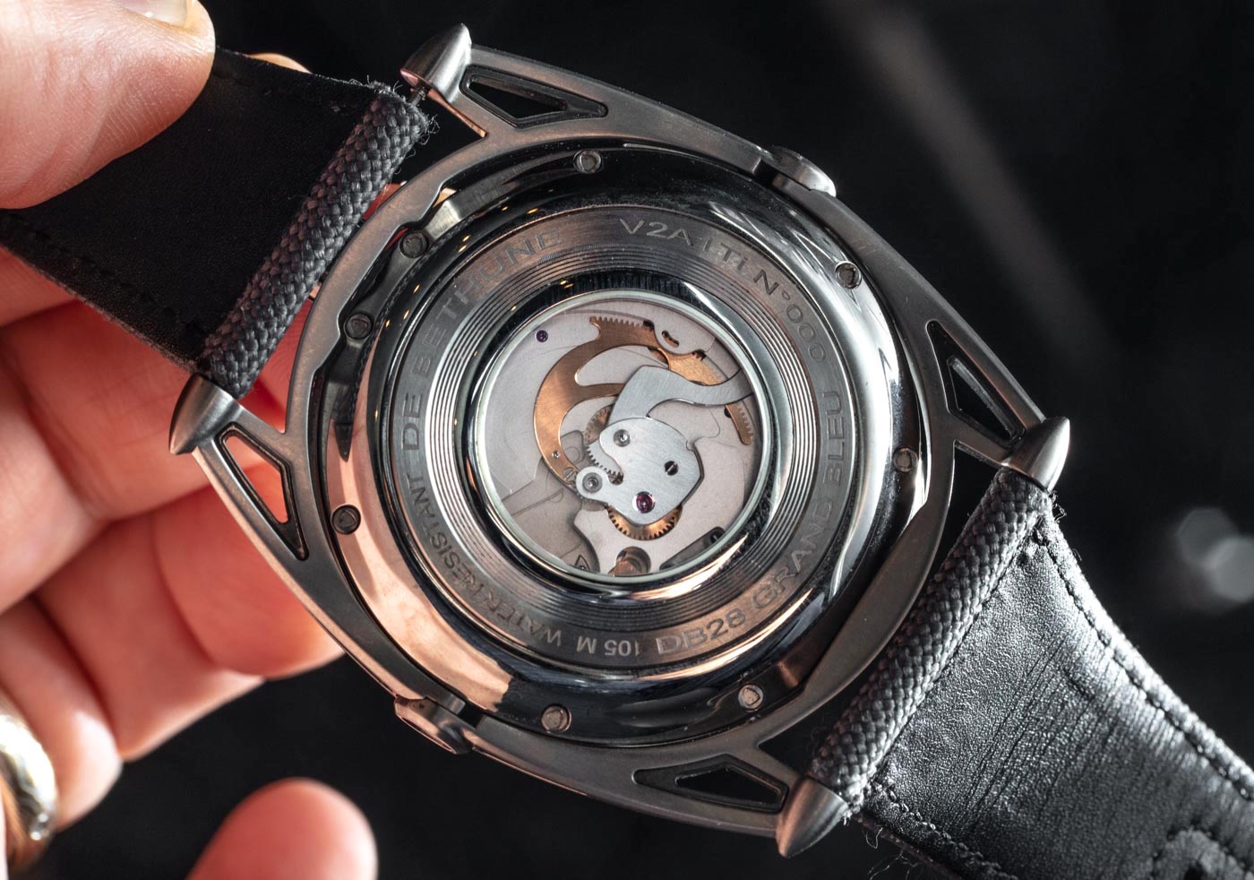De Bethune DB28 GS Grand Bleu Watch Hands-On Hands-On 