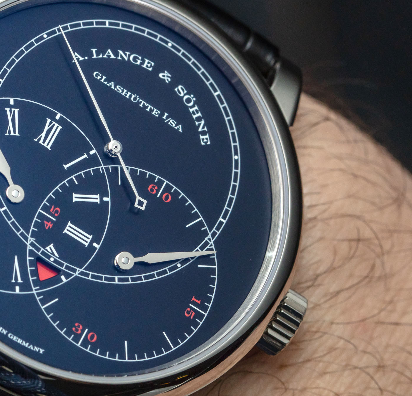 A. Lange & Söhne Richard Lange Jumping Seconds 252.029 Watch Hands-On Hands-On A. Lange & Söhne Richard Lange Jumping Seconds 252.029 Watch Hands-On Hands-On