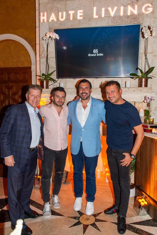 Rusty Rowlands, Gonzalo Morales and Kamal Hotchandani