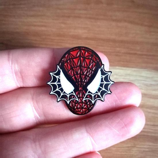 Spidey-sense enamel pin