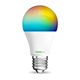 VOCOlinc Smart Wi-Fi LED Light Bulb A19, Multicolor Dimmable Adjustable, Works with HomeKit, Alexa and Google Assistant, No Hub Required, 2.4G Wi-Fi, L1 (1 Pack)