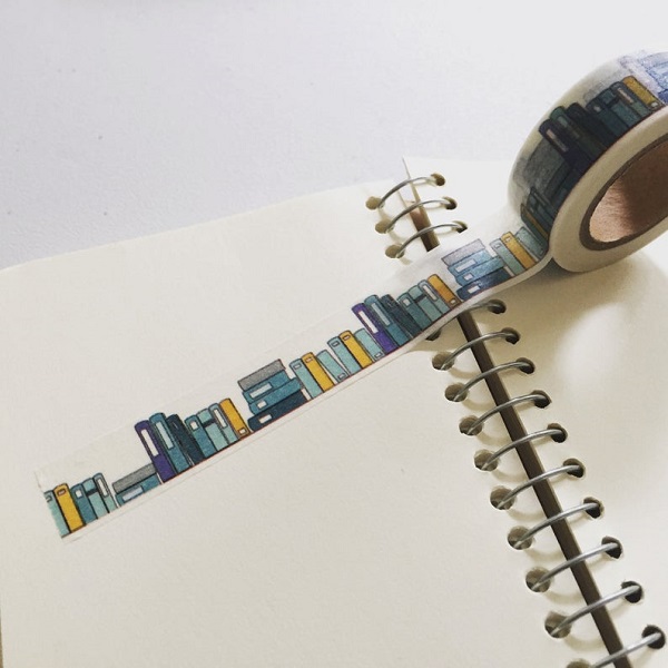 Books Washi Tape by dadastickers