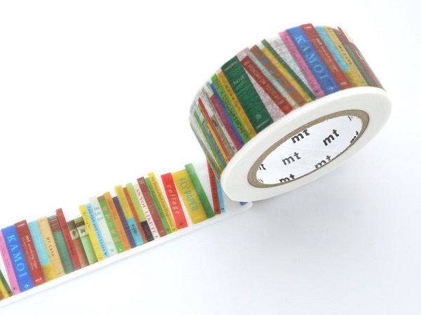 Bookshelf Washi Tape by WashiTapeAddictClub