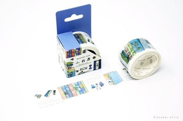 Book Washi Tape by scandiattic