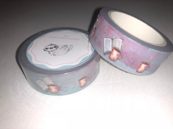 Book Washi Tape by ThePlannersWorld