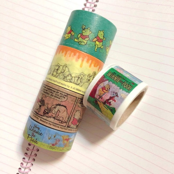 Winnie the Pooh Washi Tape by VVVSTudio