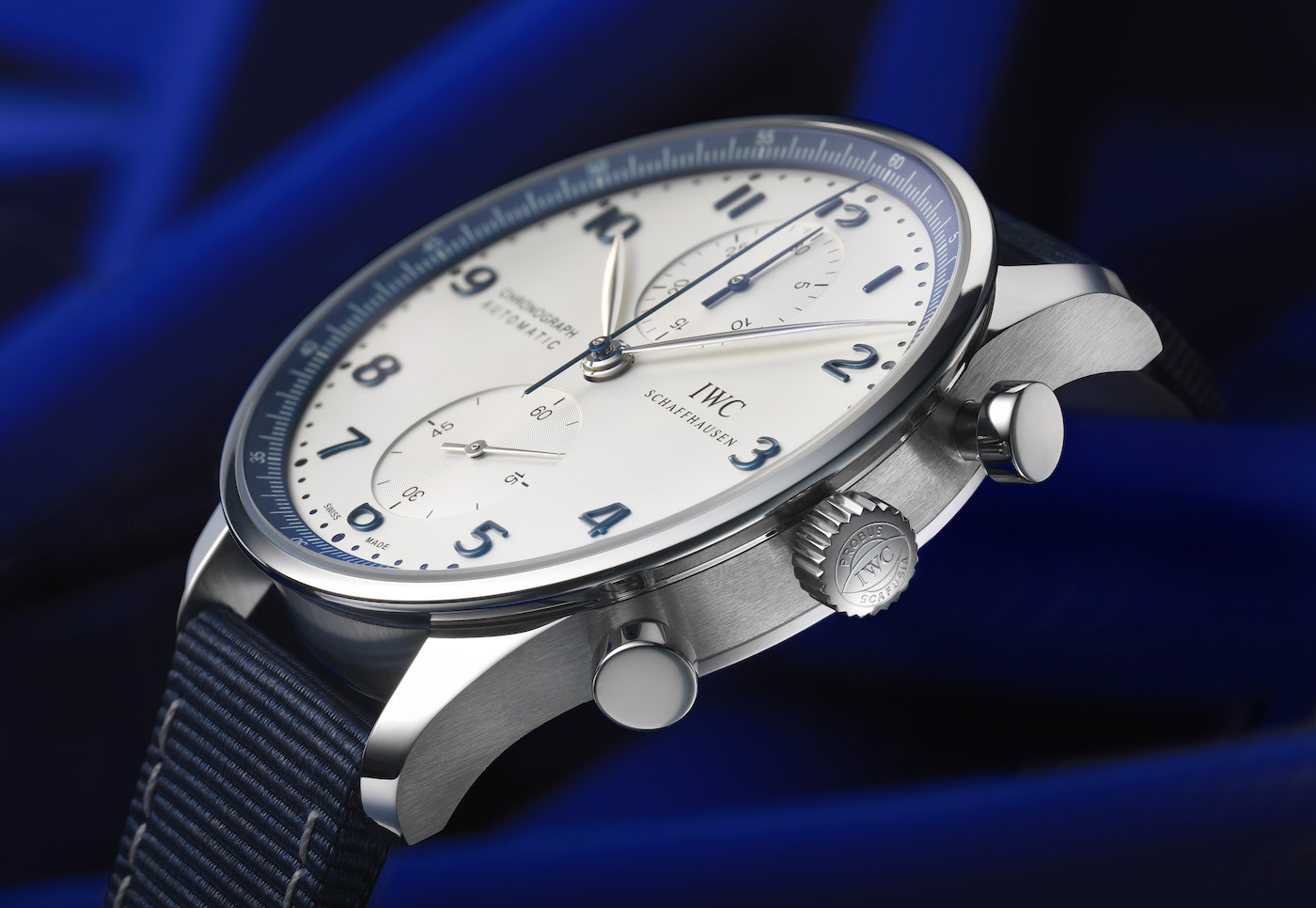 IWC Schaffhausen Portugieser Chronograph Watch Joins Bucherer Blue Series Watch Releases IWC Schaffhausen Portugieser Chronograph Watch Joins Bucherer Blue Series Watch Releases