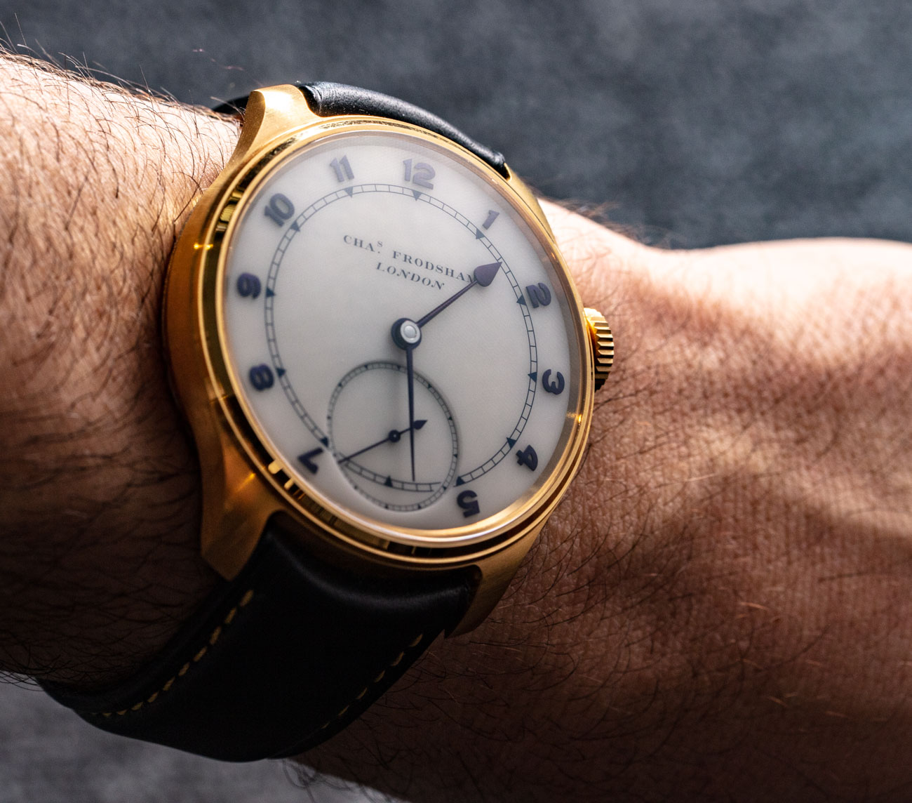 Charles Frodsham & Co. Double Impulse Chronometer Watch Hands-On Hands-On 