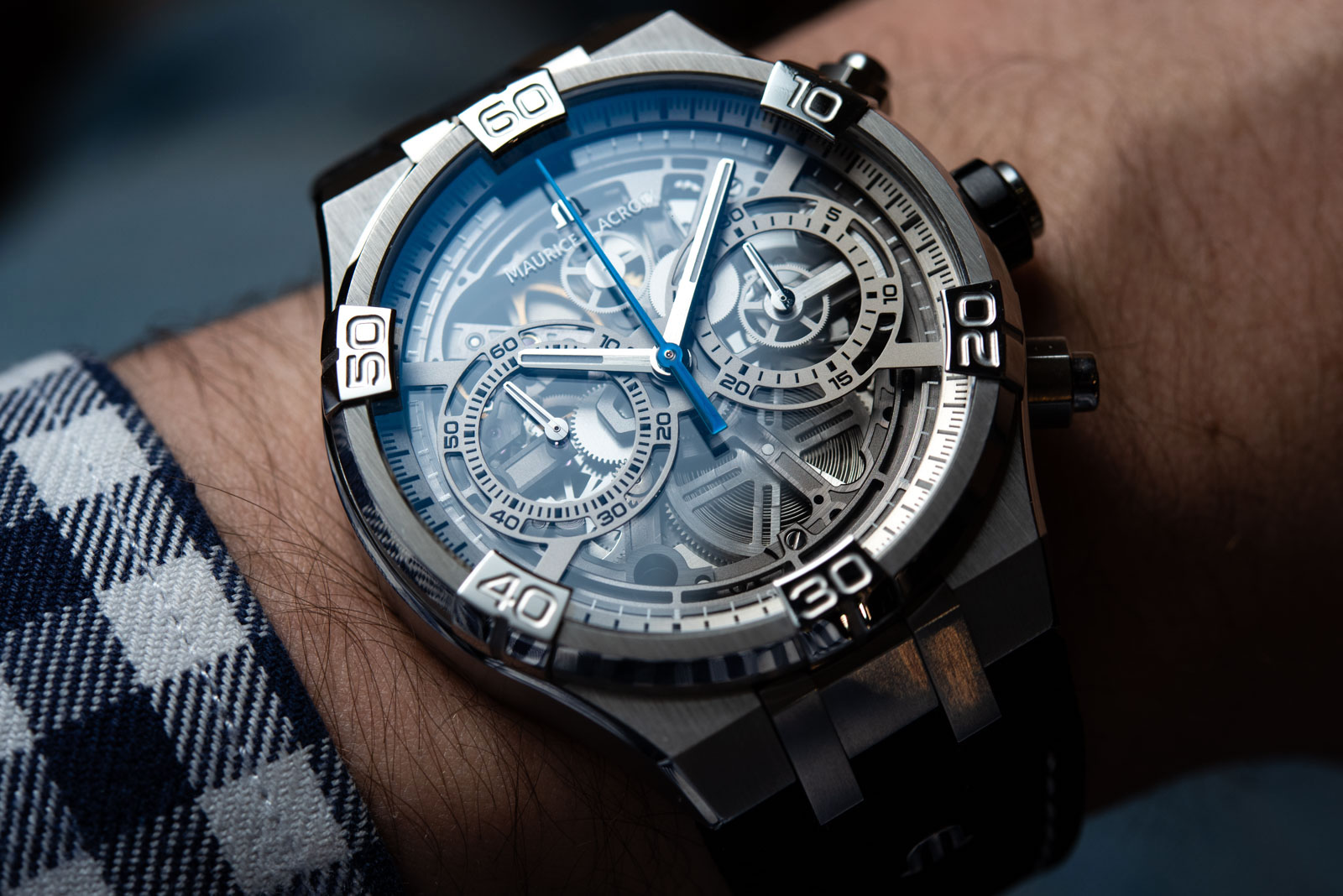 Hands-On: Maurice Lacroix Aikon Chronograph Skeleton Watch Hands-On Hands-On: Maurice Lacroix Aikon Chronograph Skeleton Watch Hands-On