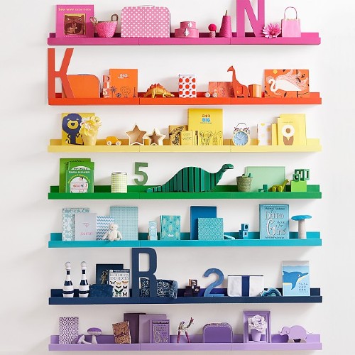 Pop Color Photo Ledge by Pottery Barn Kids