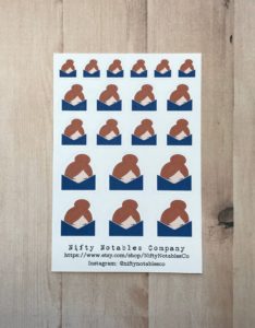 Reading Elle Stickers