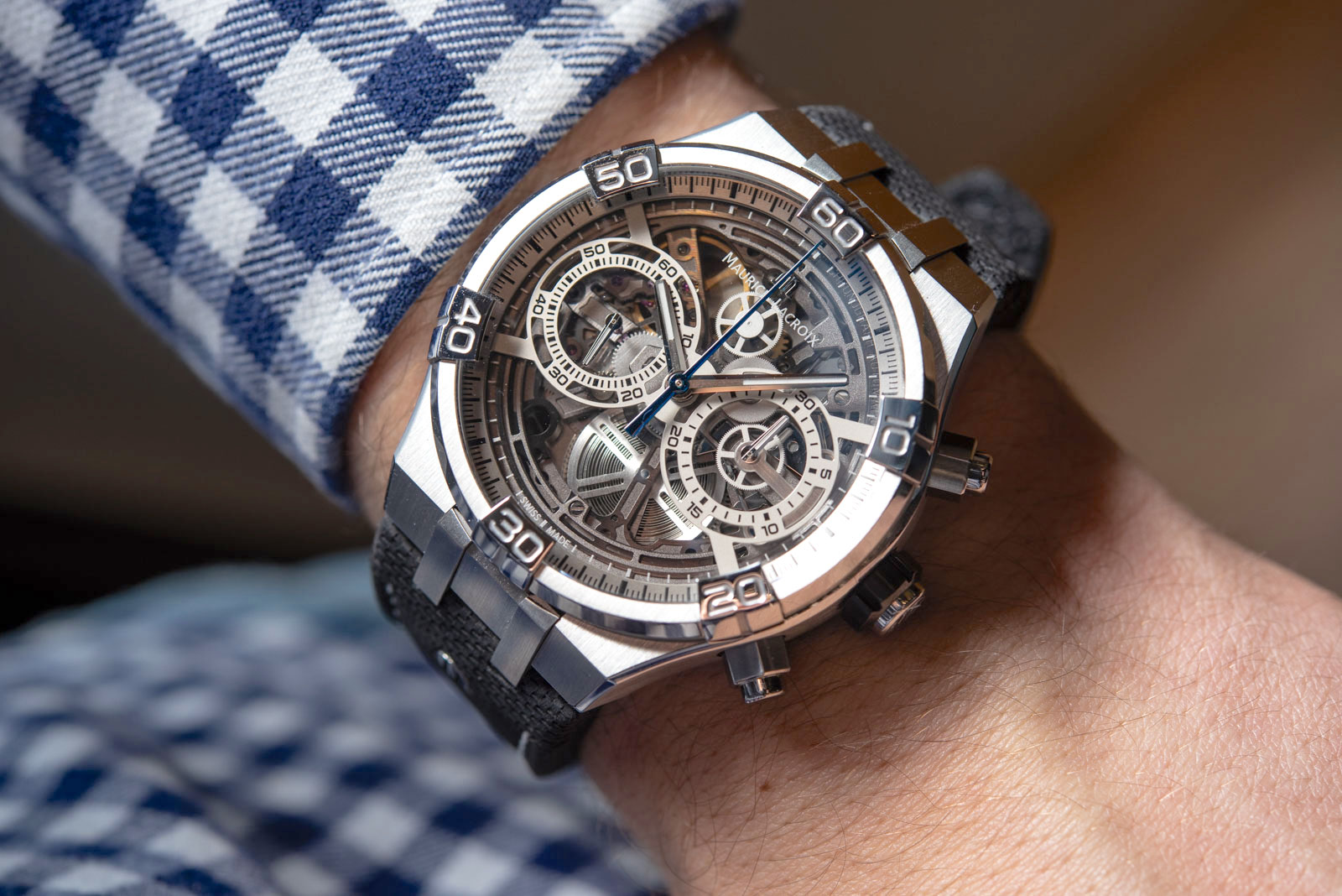 Hands-On: Maurice Lacroix Aikon Chronograph Skeleton Watch Hands-On Hands-On: Maurice Lacroix Aikon Chronograph Skeleton Watch Hands-On