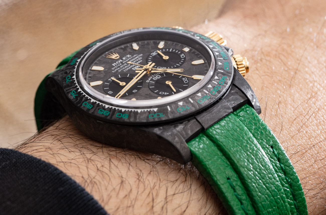 Hands-On With A Designa Individual Aftermarket Carbon Daytona & Feelings About Customized Rolex Watches Daytona Hands-On Rolex Hands-On With A Designa Individual Aftermarket Carbon Daytona & Feelings About Customized Rolex Watches Daytona Hands-On Rolex