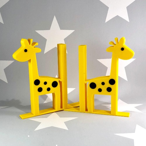 Giraffe Bookends by WowLondon from Etsy