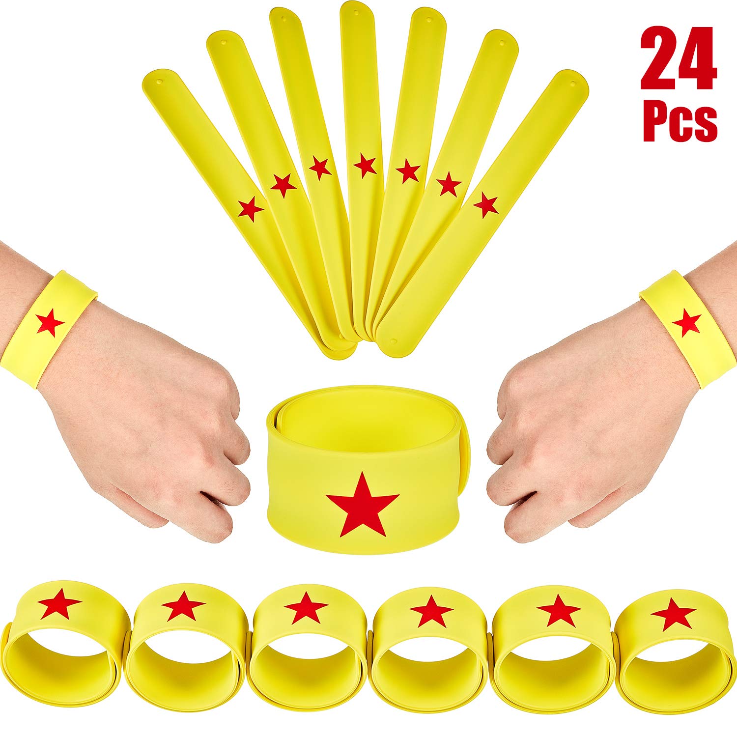Wonder Woman slap bracelets