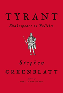 cover image of Tyrant by Stephen Greenblatt
