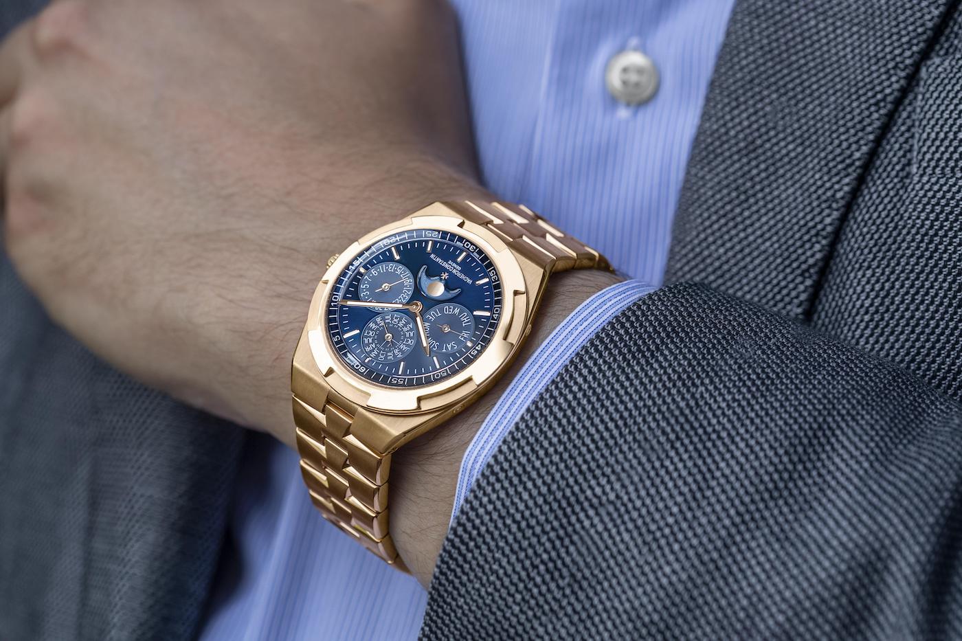 Vacheron Constantin Overseas Perpetual Ultra-Thin Openworked & Blue Dial Pink Gold Watches Watch Releases Vacheron Constantin Overseas Perpetual Ultra-Thin Openworked & Blue Dial Pink Gold Watches Watch Releases
