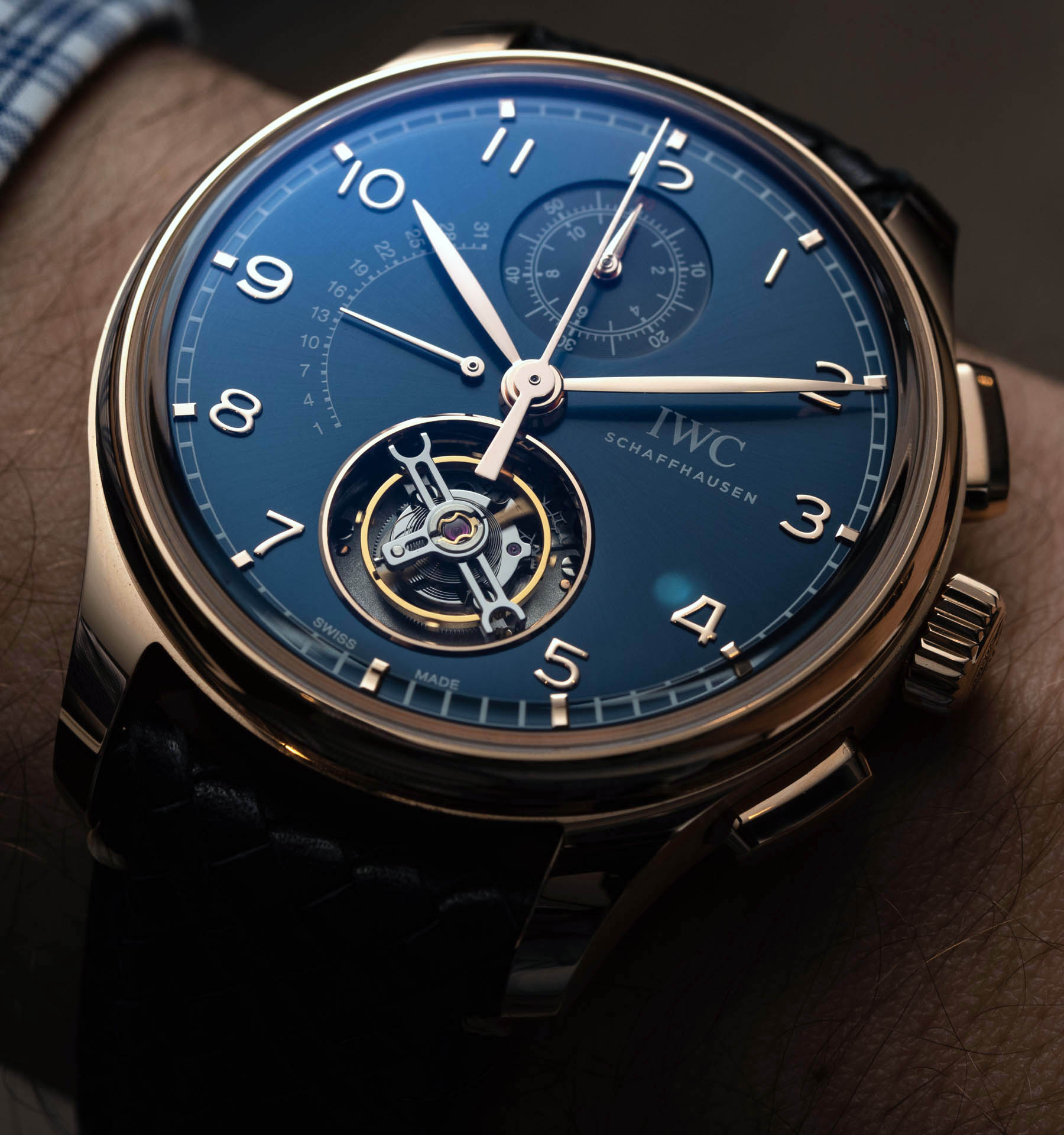 Hands-On Debut: IWC Portugieser Tourbillon Retrograde Chronograph Watch For 2020 Hands-On Hands-On Debut: IWC Portugieser Tourbillon Retrograde Chronograph Watch For 2020 Hands-On