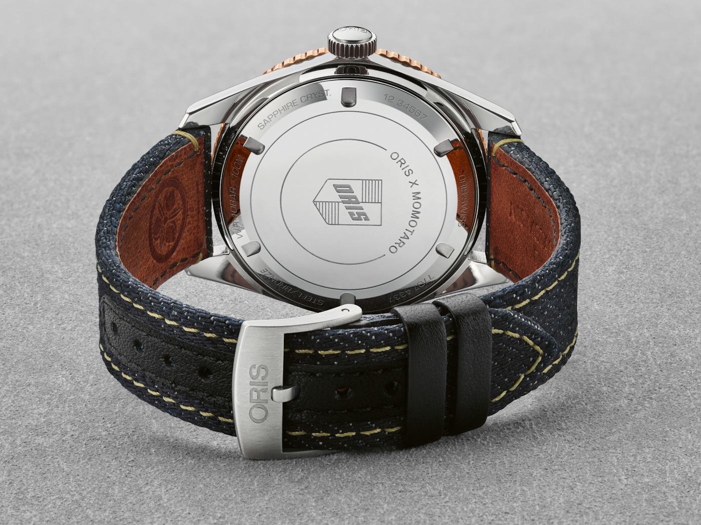 First Look: Oris X Momotaro Jeans Special-Edition Divers Sixty-Five Watch First Look First Look: Oris X Momotaro Jeans Special-Edition Divers Sixty-Five Watch First Look