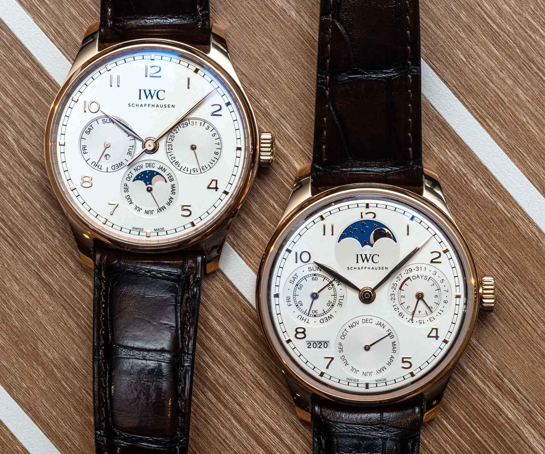 Hands-On Debut: IWC Portugieser Perpetual Calendar 42 Watch Scales Things Down For 2020 Hands-On Hands-On Debut: IWC Portugieser Perpetual Calendar 42 Watch Scales Things Down For 2020 Hands-On