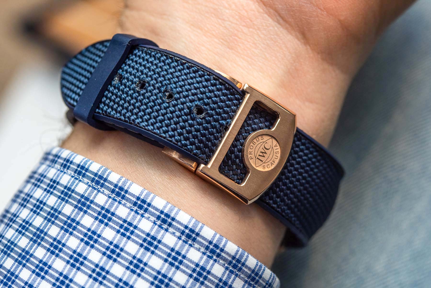 Hands-On Debut: IWC Portugieser Yacht Club With New Moon & Tide Complication Hands-On Hands-On Debut: IWC Portugieser Yacht Club With New Moon & Tide Complication Hands-On