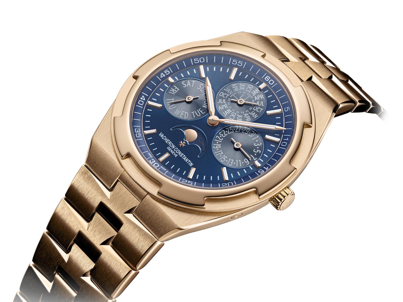 Vacheron Constantin Overseas Perpetual Ultra-Thin Openworked & Blue Dial Pink Gold Watches Watch Releases Vacheron Constantin Overseas Perpetual Ultra-Thin Openworked & Blue Dial Pink Gold Watches Watch Releases