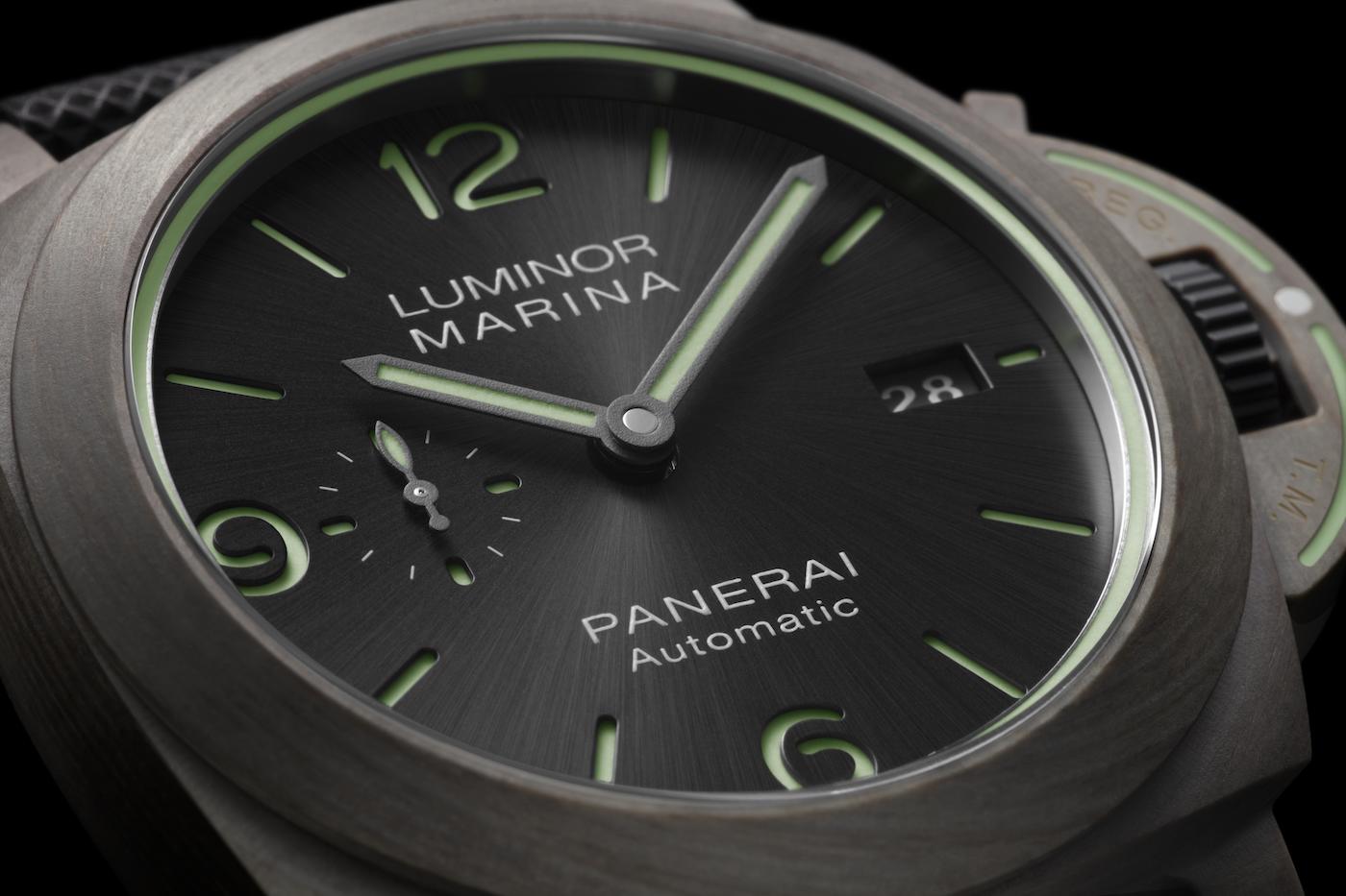70 Years Of Luminor: Panerai Releases Luminor Marina Watches In Titanium, Carbotech, & New Fibratech With 70-Year Warranty Watch Releases 70 Years Of Luminor: Panerai Releases Luminor Marina Watches In Titanium, Carbotech, & New Fibratech With 70-Year Warranty Watch Releases