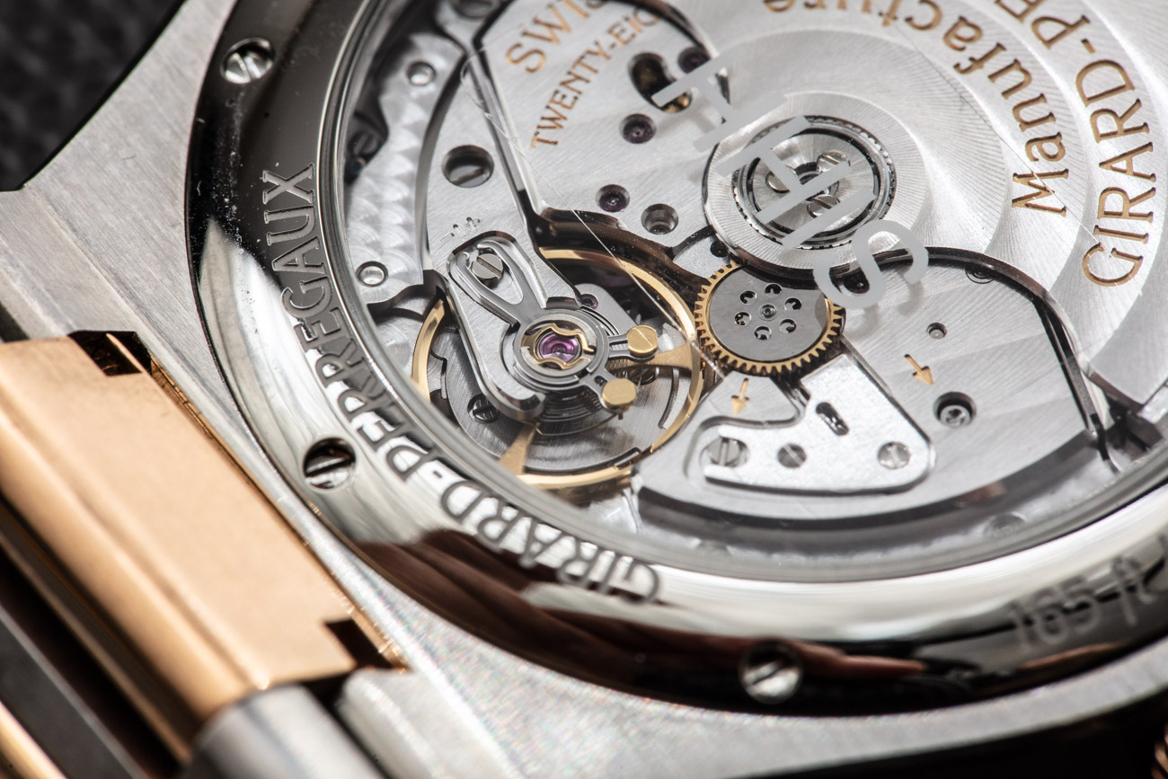 Girard-Perregaux Laureato 42 MM Titanium & Pink Gold Watch Review Wrist Time Reviews Girard-Perregaux Laureato 42 MM Titanium & Pink Gold Watch Review Wrist Time Reviews