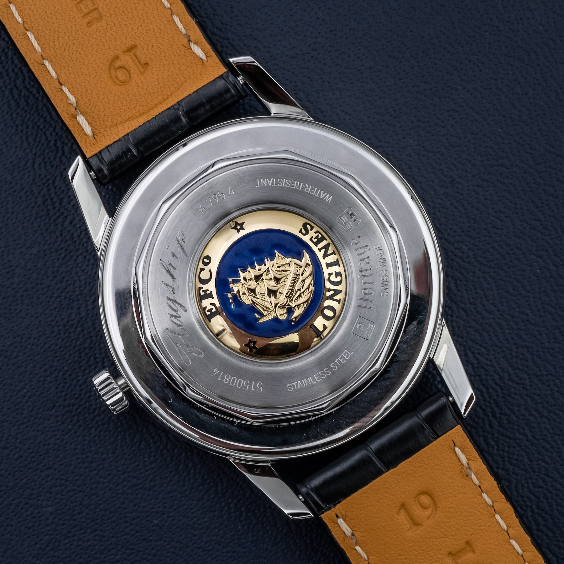 Hands-On Debut: Longines Flagship Heritage Watch In Black Dial Hands-On 