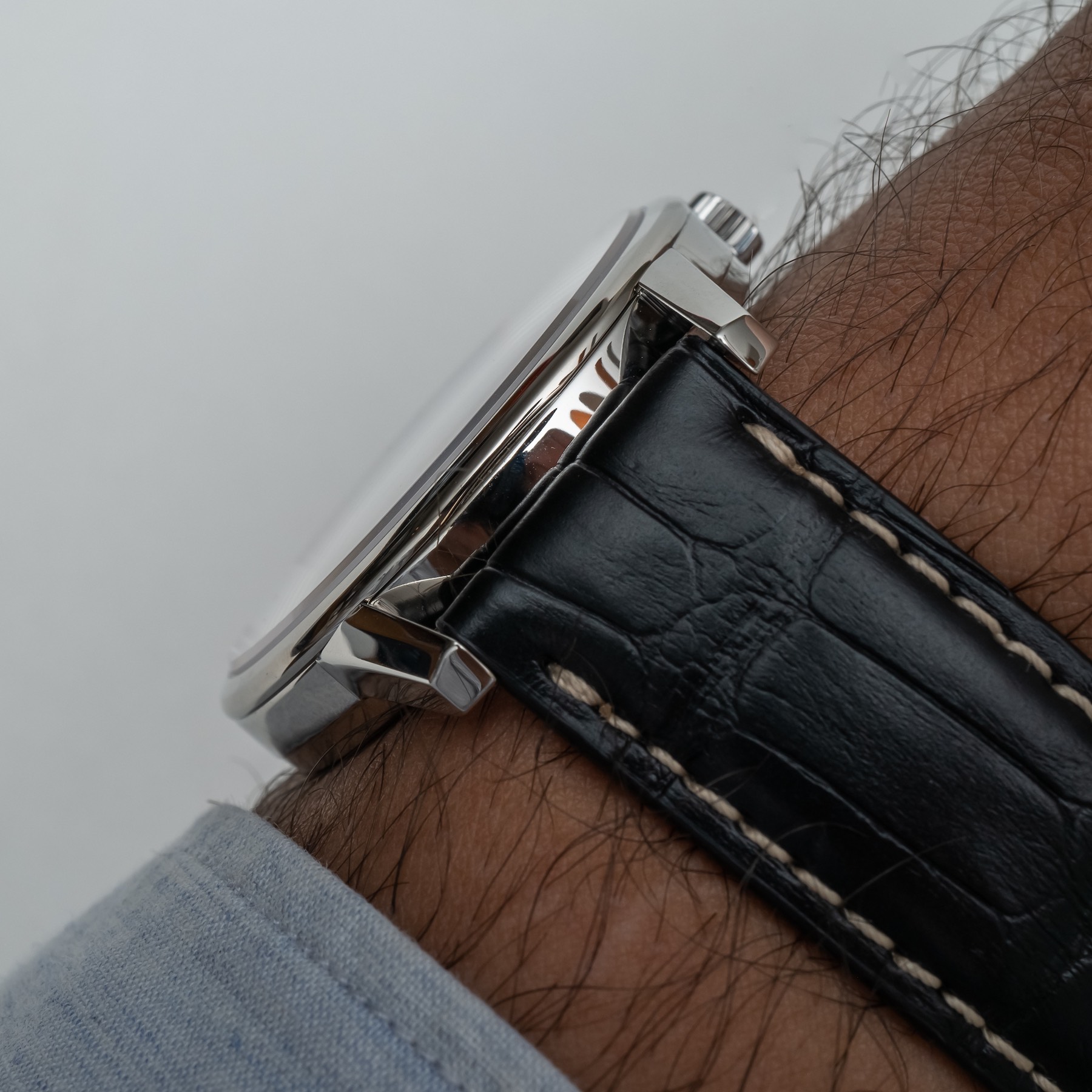 Hands-On Debut: Longines Flagship Heritage Watch In Black Dial Hands-On 