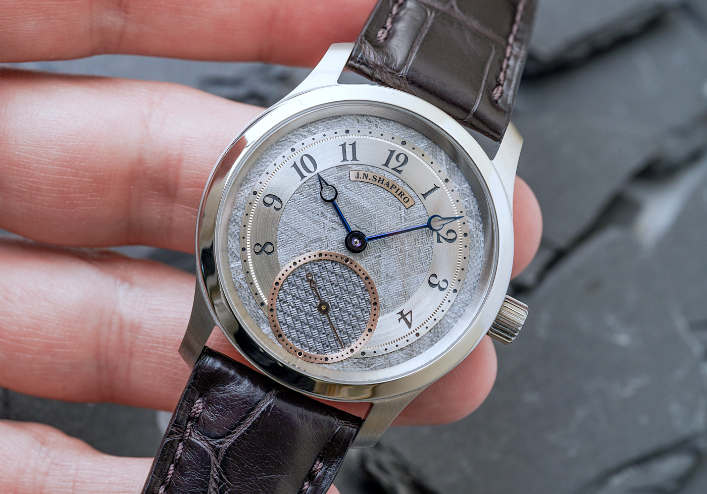 J.N. Shapiro Debuts Limited-Edition Infinity Series P.01 In Collaboration With Collective Horology Watch Releases J.N. Shapiro Debuts Limited-Edition Infinity Series P.01 In Collaboration With Collective Horology Watch Releases